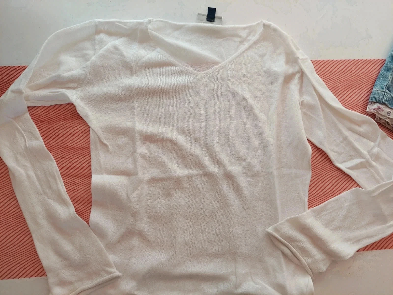 Falda de mezclilla H&M suéter fino ikks 8/10 años – photo 4